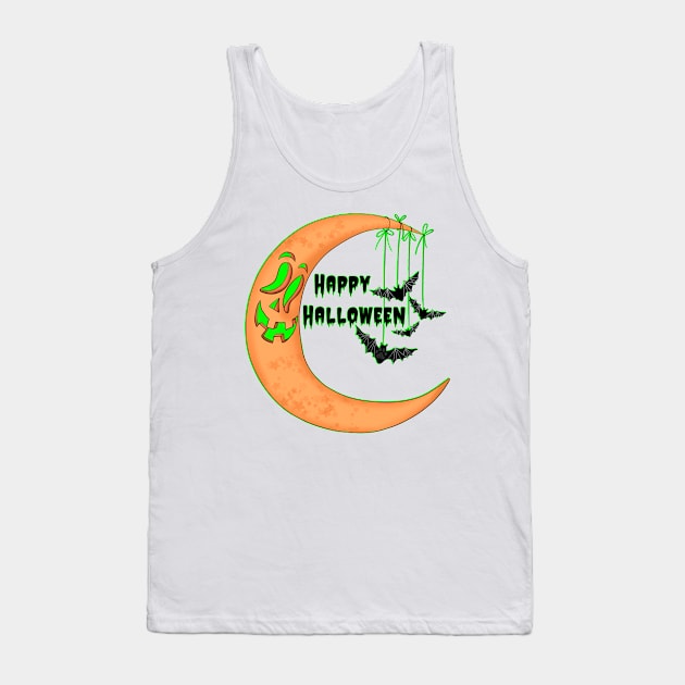 Happy Halloween Tank Top by Mama_Baloos_Place